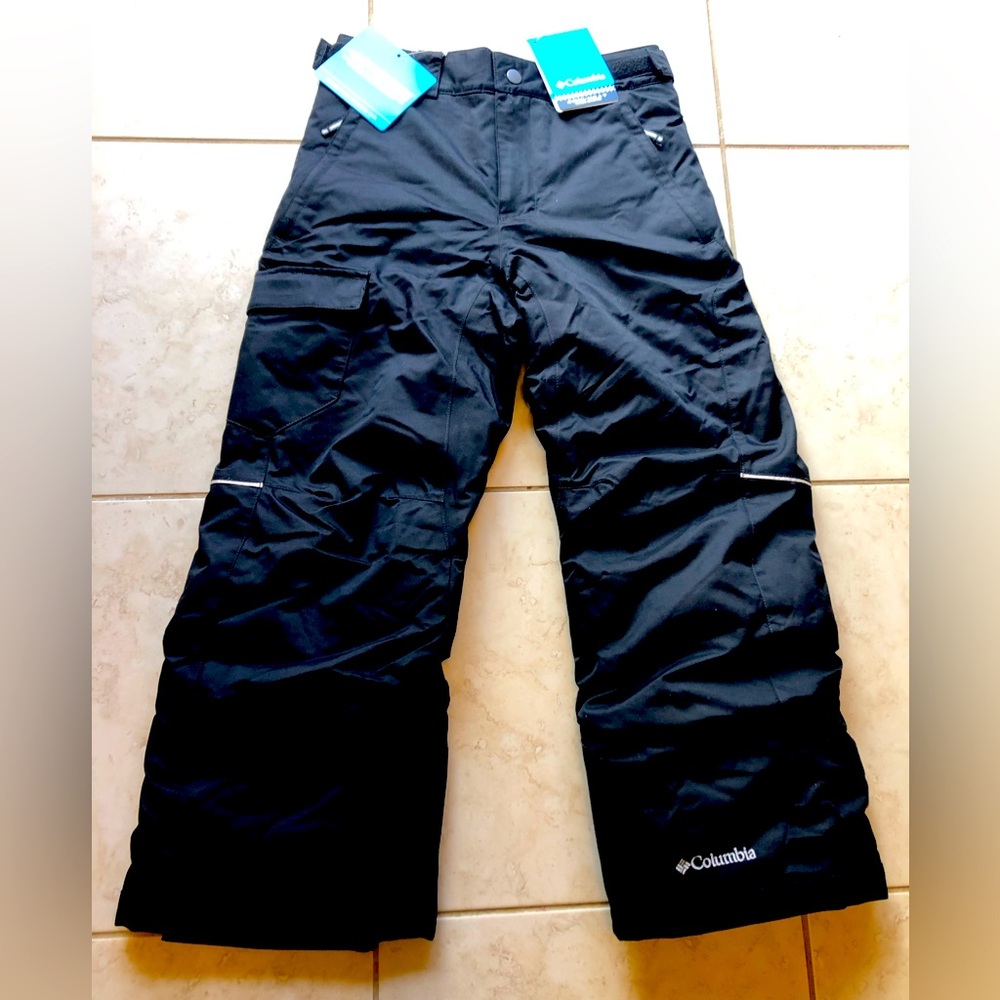 Kids Columbia unisex snow pants, Size Small (8)